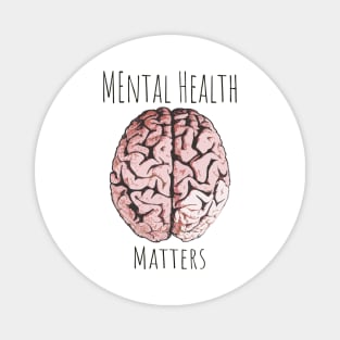 Mental health brain psychology Magnet